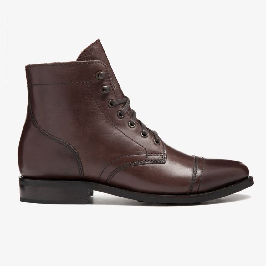 Thursday Boots Captain Veterlaarzen Dames - Laarzen Chocola (3497158-VZ)
